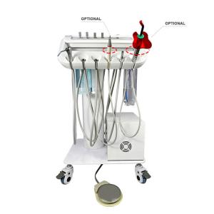 NV-C003  550W Portable Mobile Dental Unit With Wheel Built-in Air Compressor 